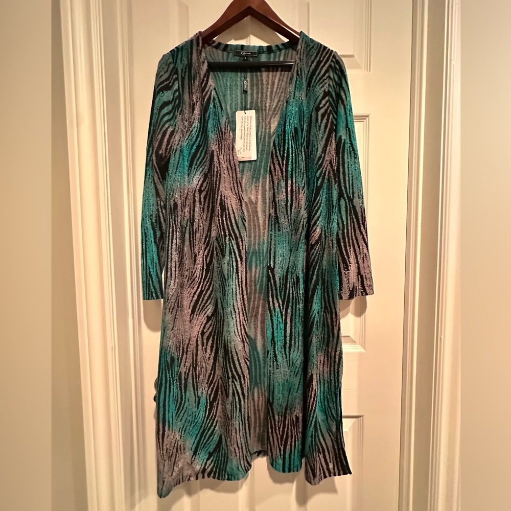Cativa light weight duster cardigan